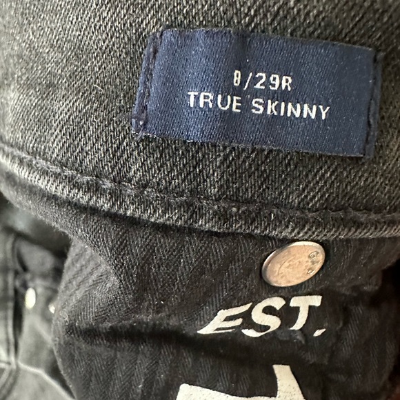 GAP raw hem skinny jeans - Picture 6 of 6